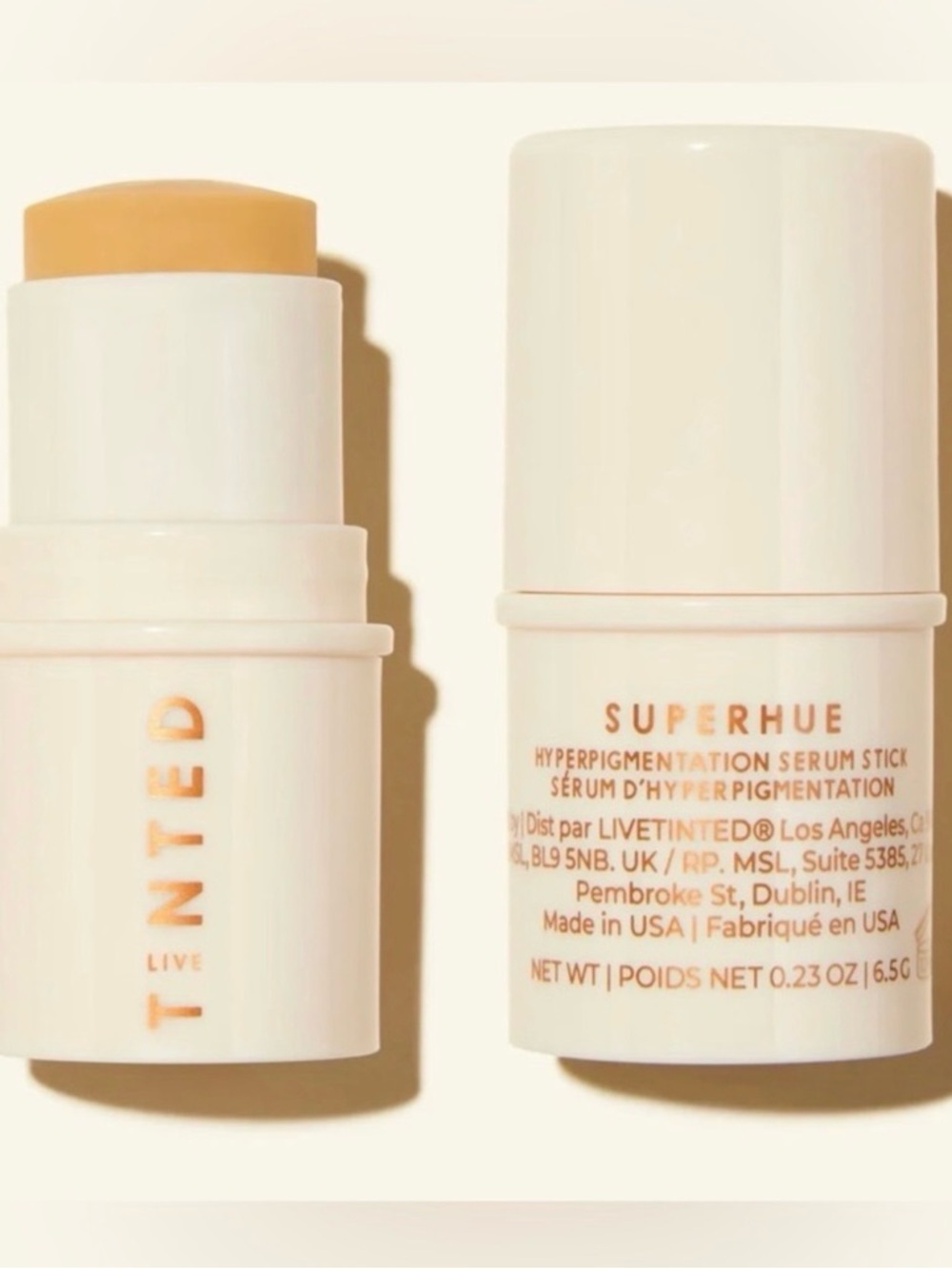 Live Tinted Superhue
Hyperpigmentation Serum Stick 0.23 OZ l 6.5G